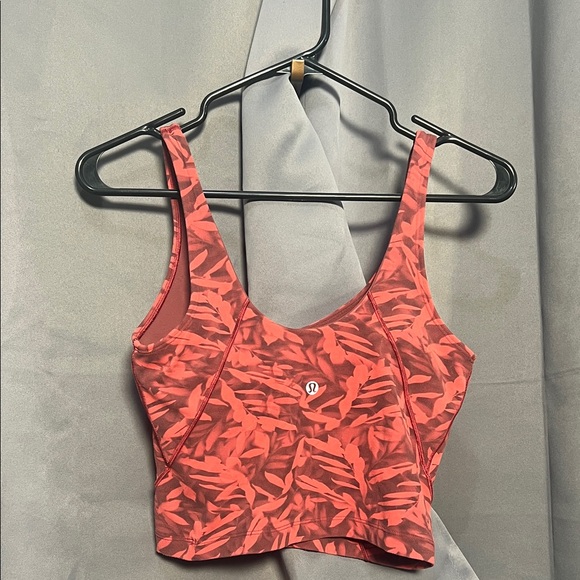 lululemon athletica Red Patterned Align Top - Picture 2 of 2